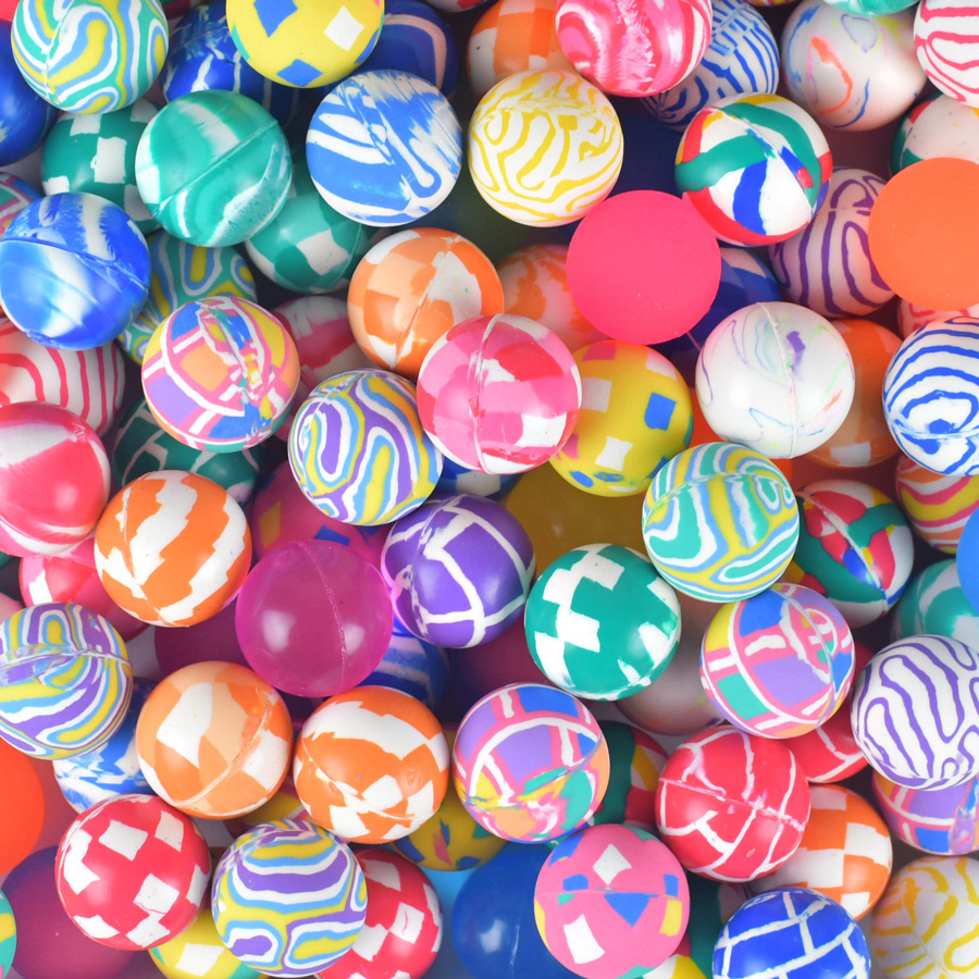 27mm (1.05in) Mixed Hi-Bounce Balls (250 pcs)