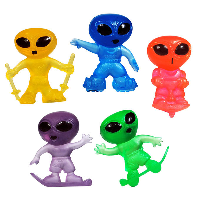 Mini Alien Series 10 Figurines in 1.1in Capsules (250pcs)
