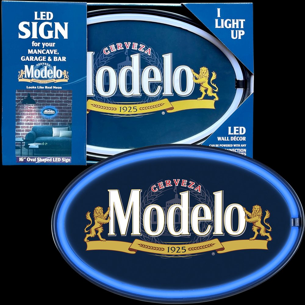 LED Sign Oval Neon Rope Modelo Sign 16in