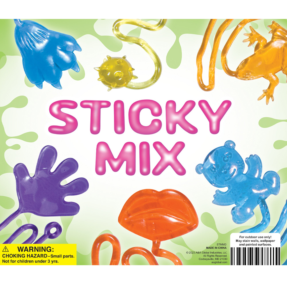 Large Sticky Mix Display Card