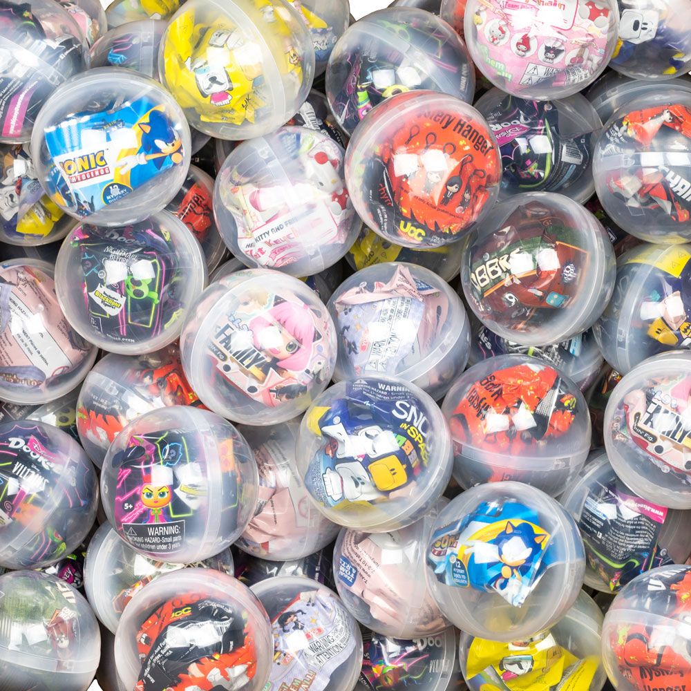 4in Interlocking Blind Bag Capsule $6.00avg Kit (96pcs)