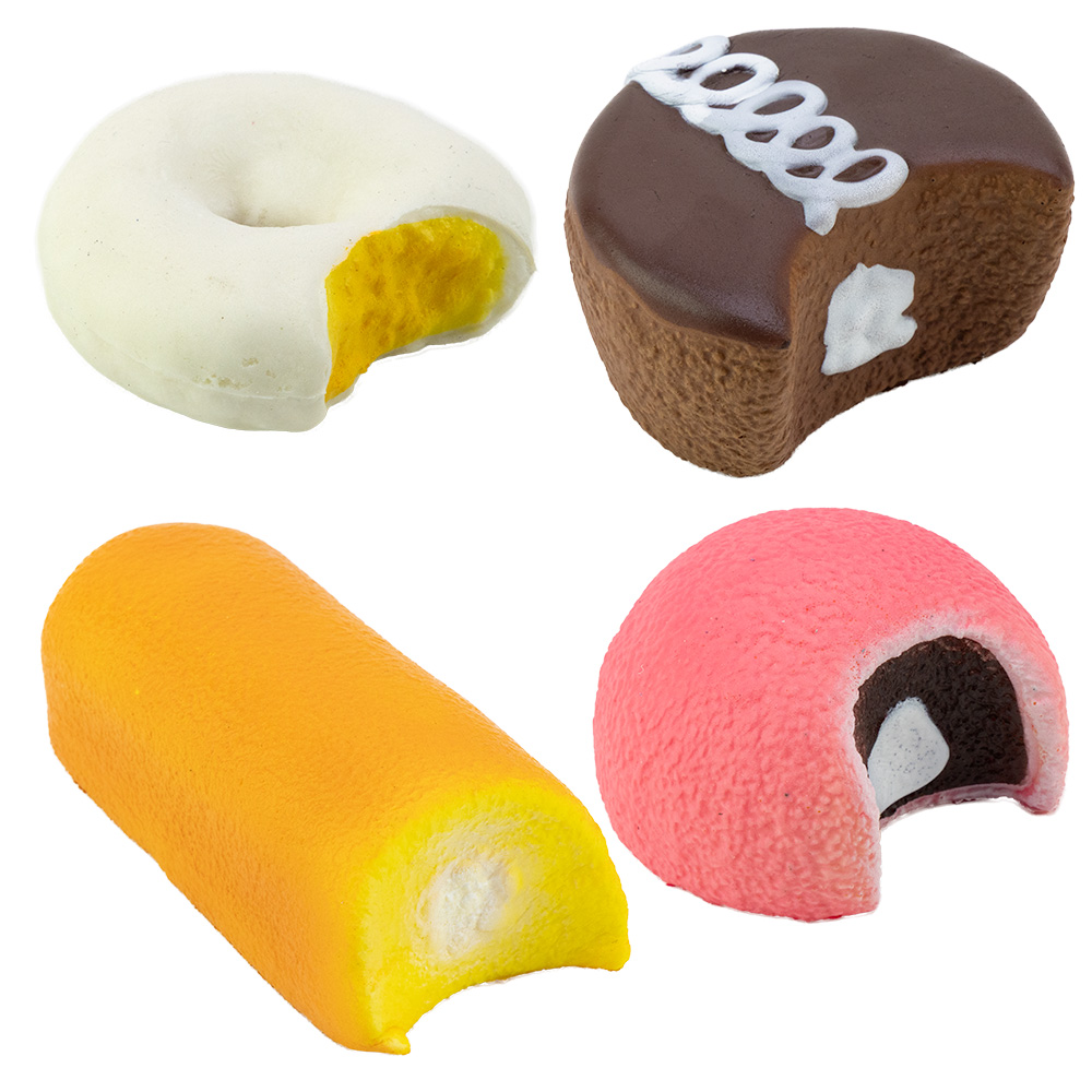 Hostess Squishy Snacks 4in (12pcs)