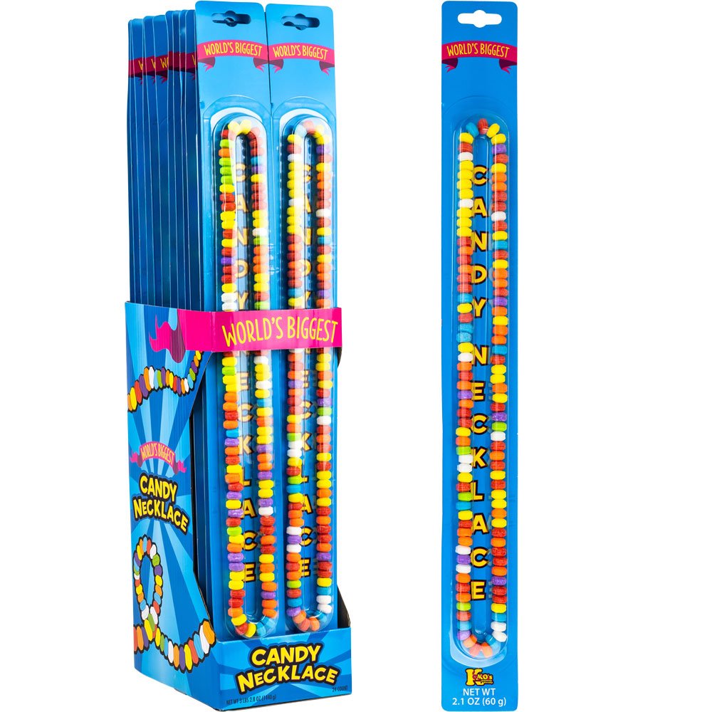 Worlds Biggest Candy Necklace™ Display Box (24pcs)