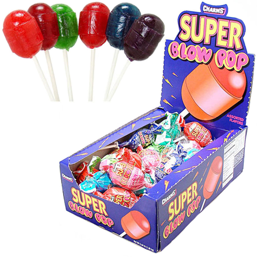 Charms® Super Blow Pops Display Box (48pcs)