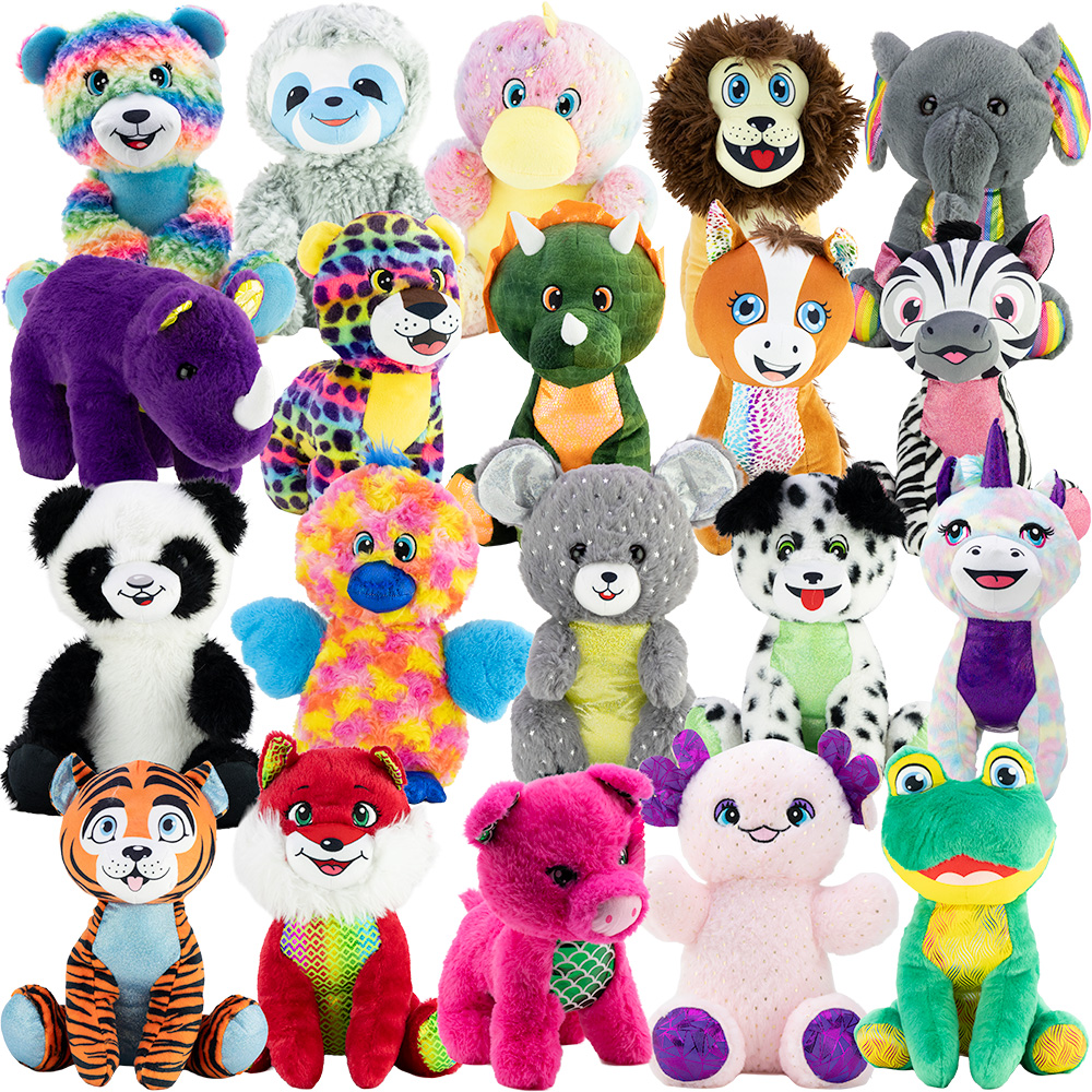 Jumbo Generic Plush 12in-14in Mix (40pcs)