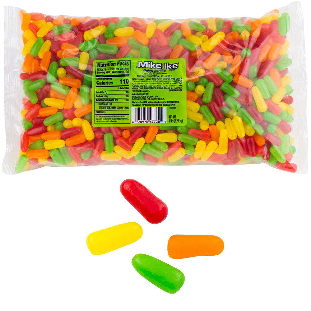 Mike and Ike® Original Fruit Jells Candies Case (6 bags)