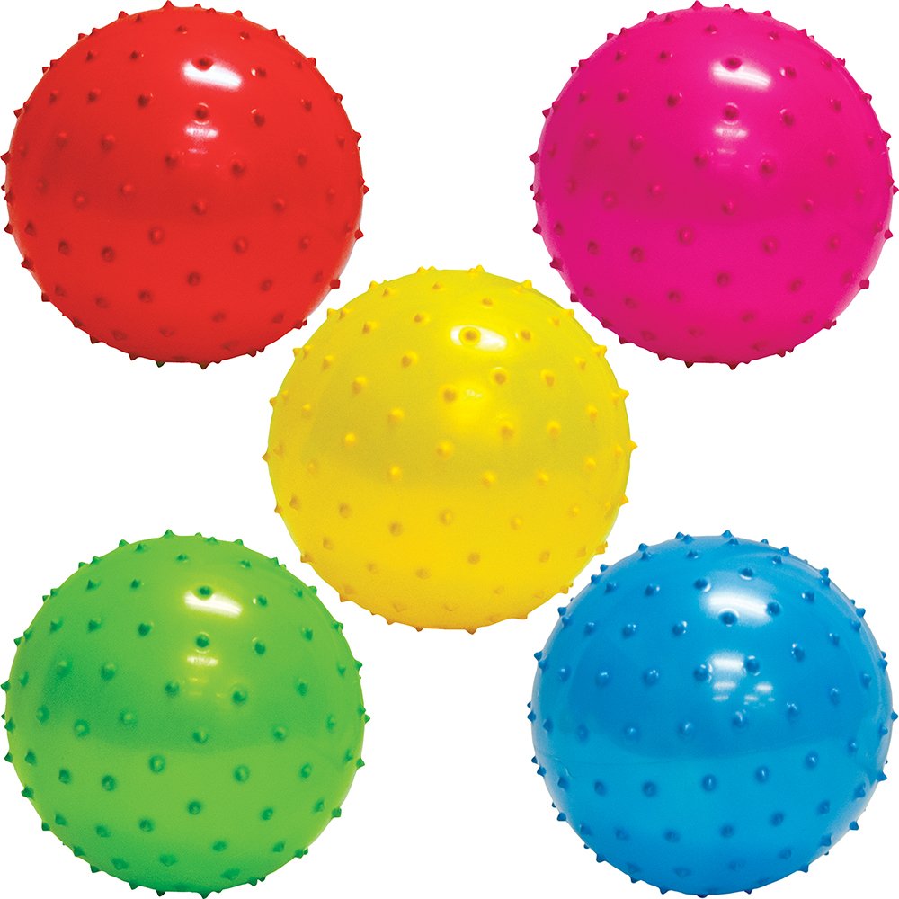 5in Inflatable Assorted Knobby Balls (250pcs)