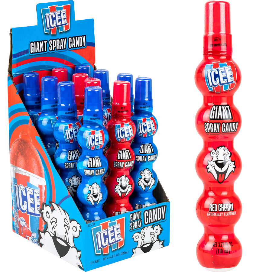 ICEE® Giant Candy Spray Display Box (12pcs)