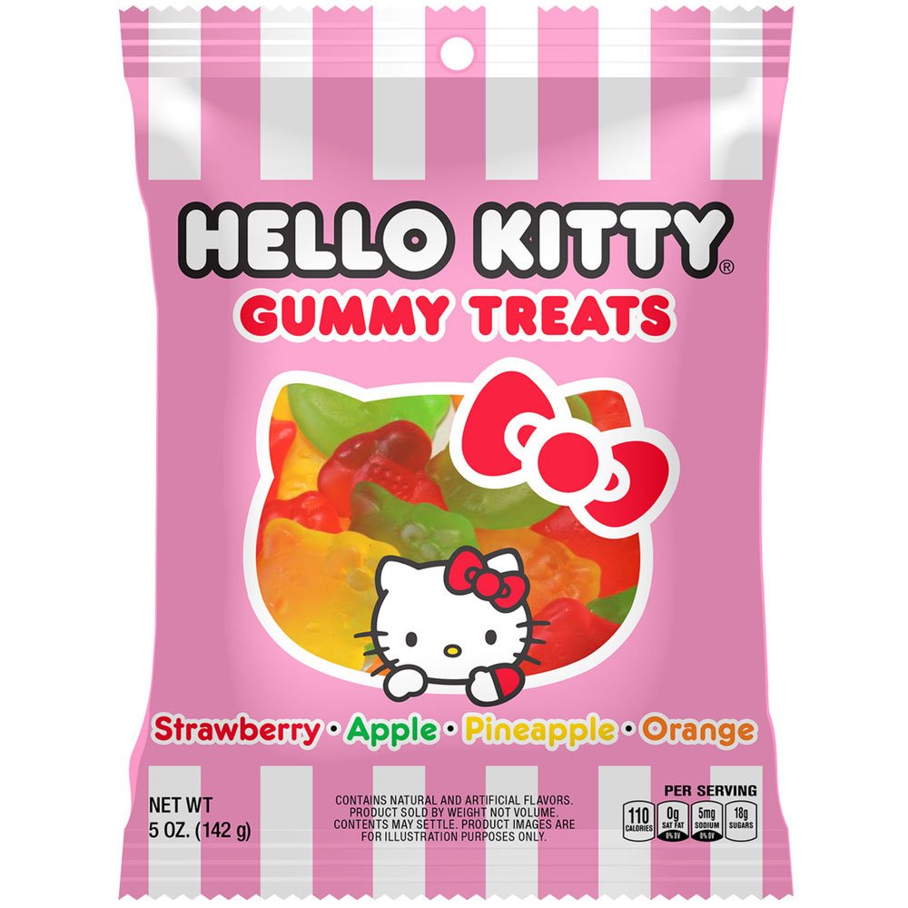 Hello Kitty® Fruit Gummi Treats Peg Bag (12ct)