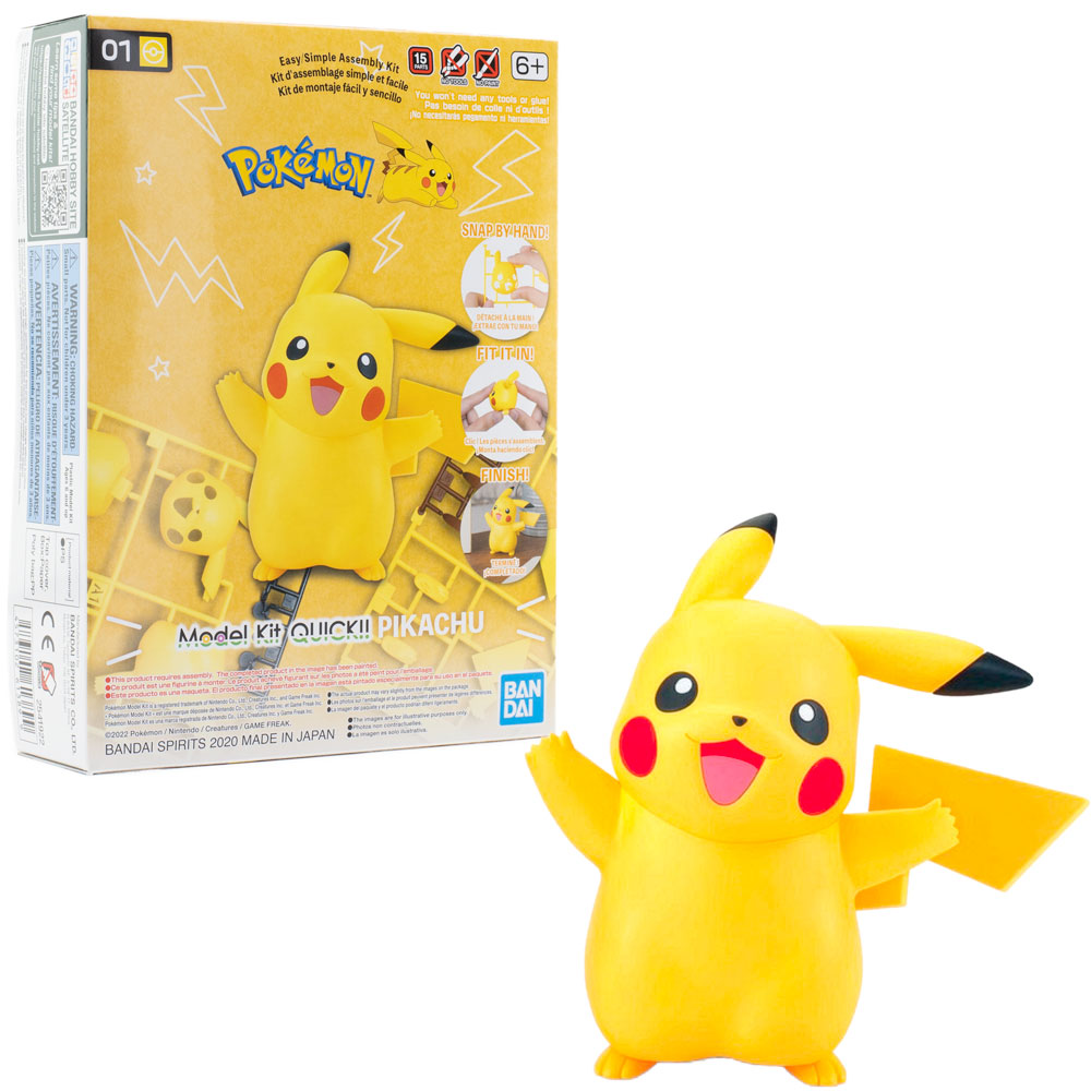 Pokemon Model Kit Quick! Pikachu
