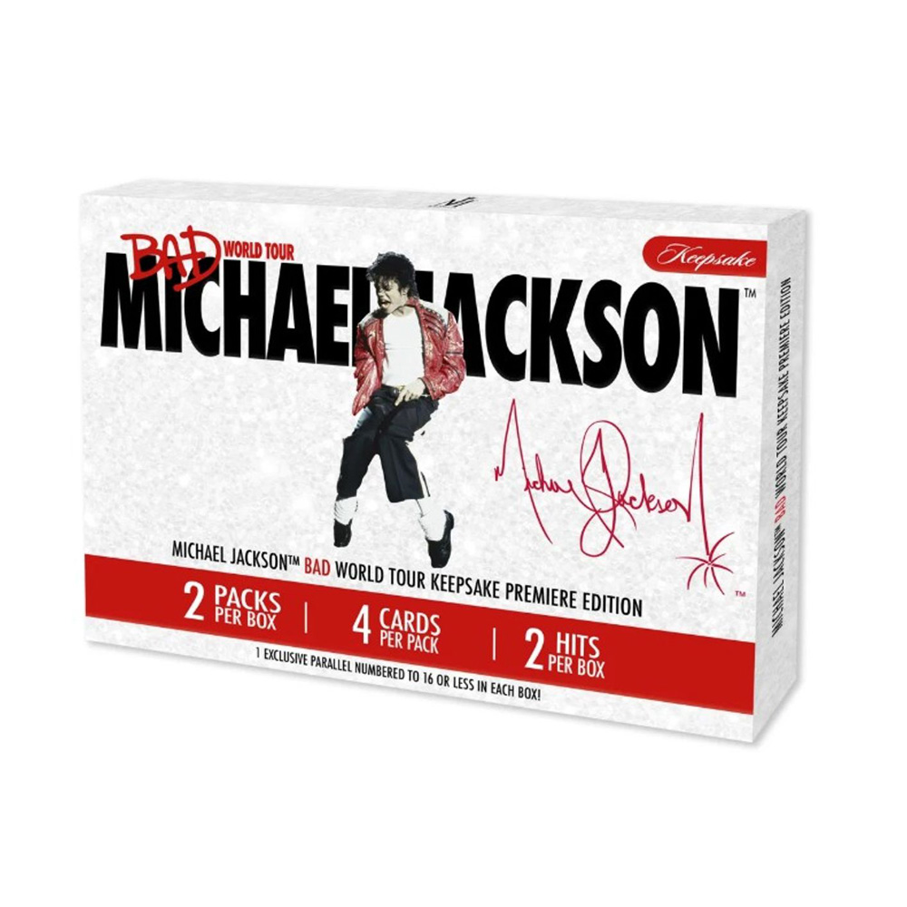 Michael Jackson Bad World Tour Premiere Breaker Edition Trading Cards