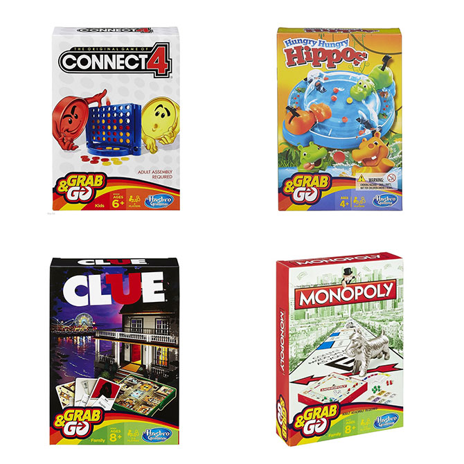 Hasbro™ Grab & Go Game Assorted (4 pcs)