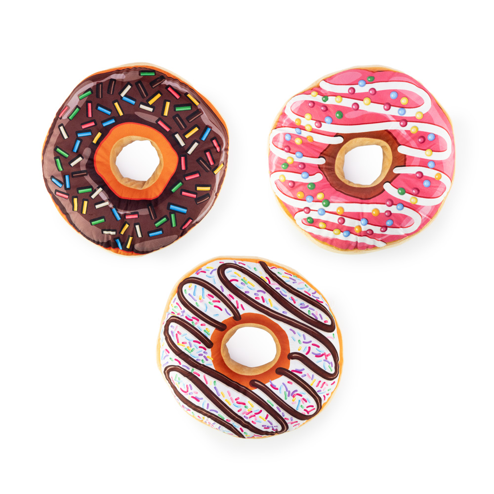Donut 9in Plush Asst (Case 45) EA