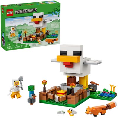 Lego® Minecraft® Chicken Farm