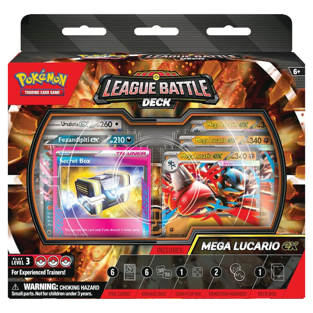 Pokemon Mega Lucario ex League Battle Deck