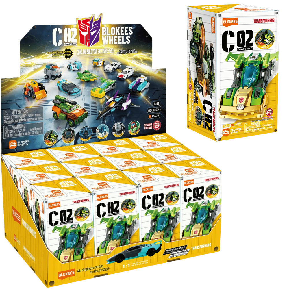 Transformers™ Wheels CO2 Wreck N Ride Blind Box (12pcs)