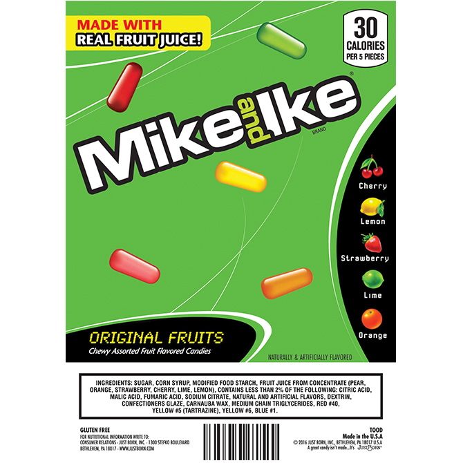 Mike & Ike® Original Candies Display Card