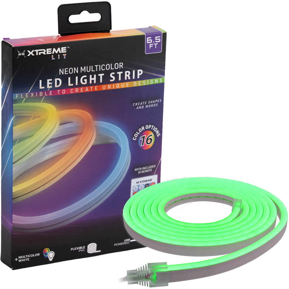 Neon Multicolor LED Strip 6.5 Ft.