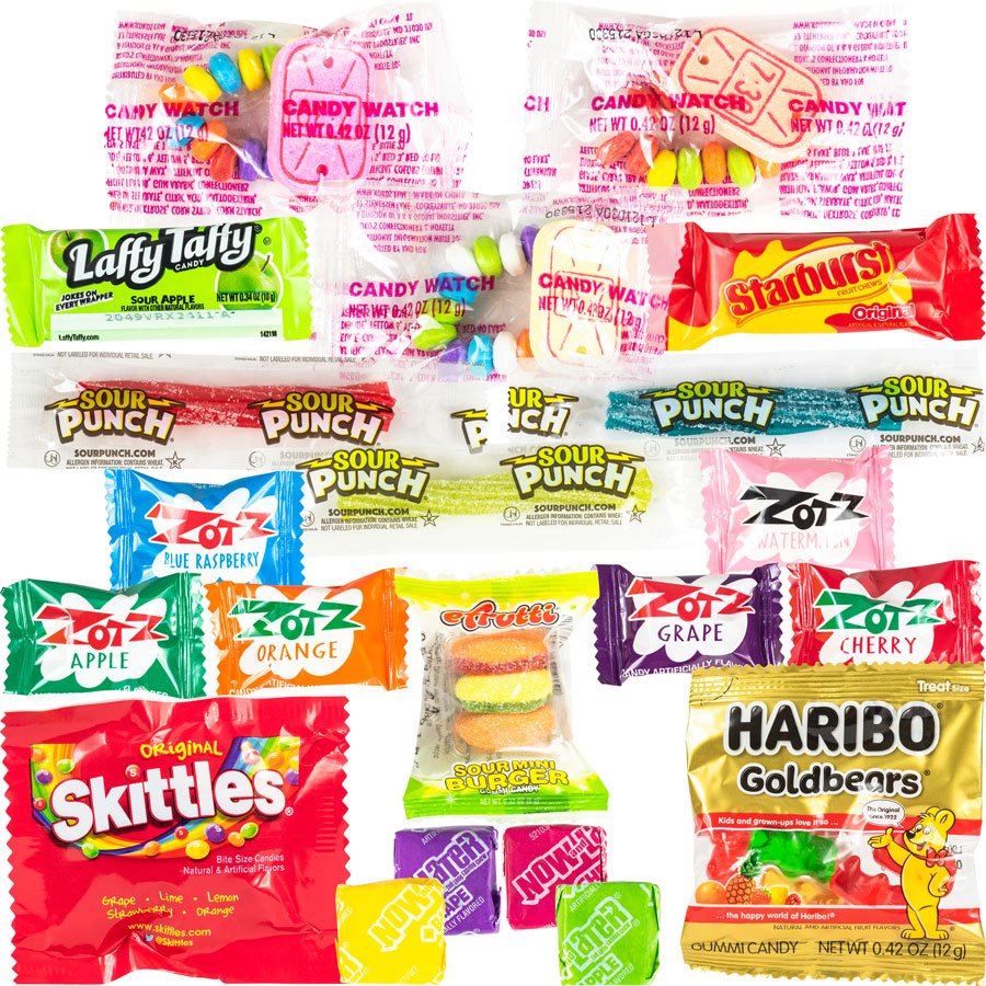 Candy Filled 2in Capsules $.25avg (200pcs)