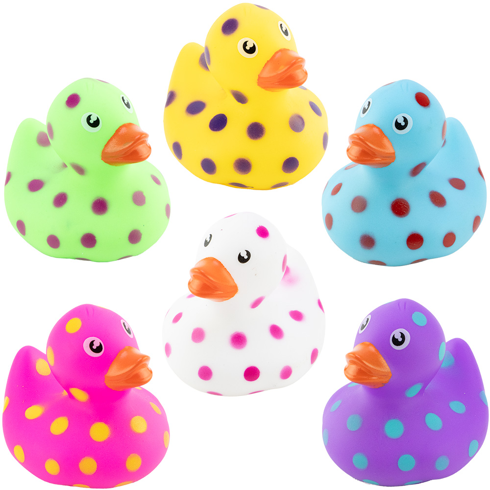 Polka Dot Ducks 2in (50pcs)
