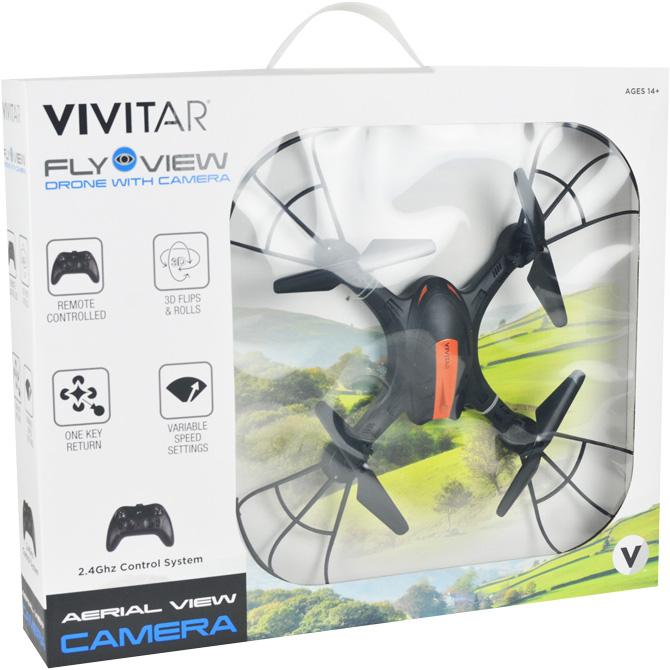 Vivitar® Remote Control Drone with Camera 15in