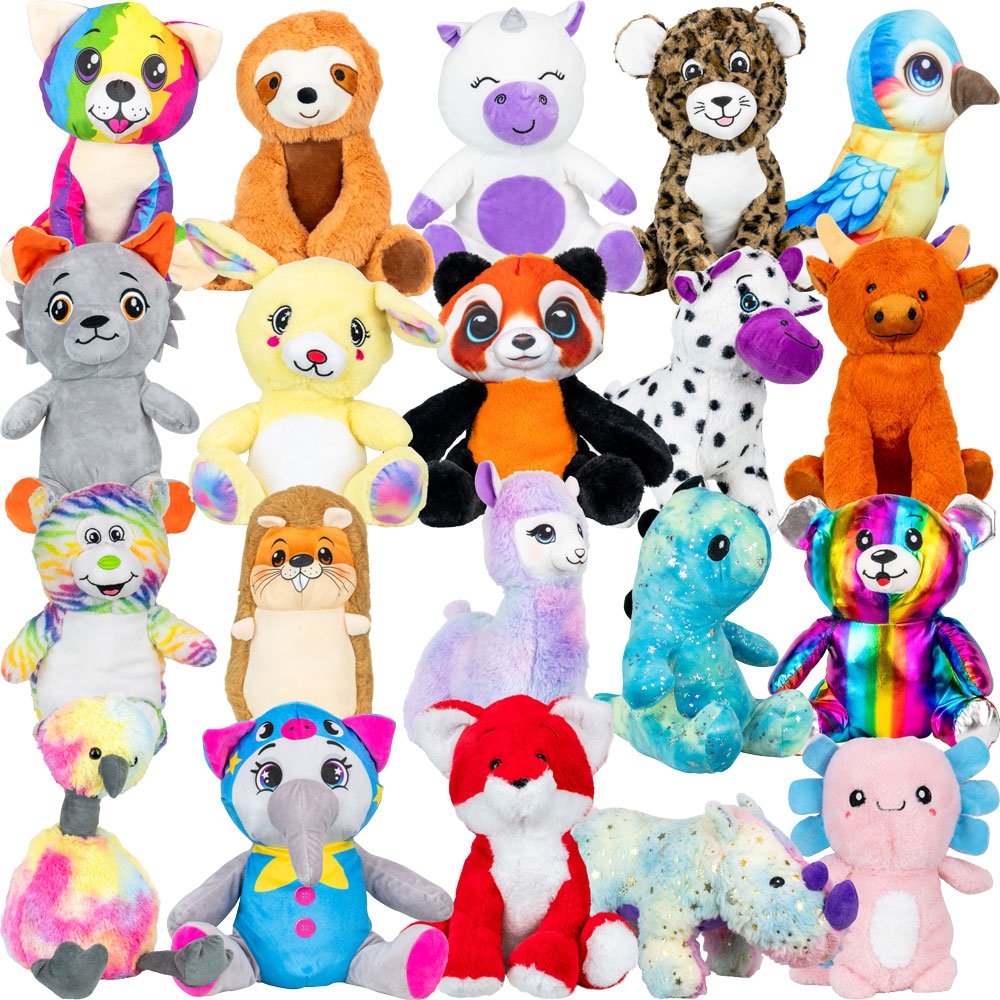 Jumbo Generic Plush 12in-14in Mix (40pcs)