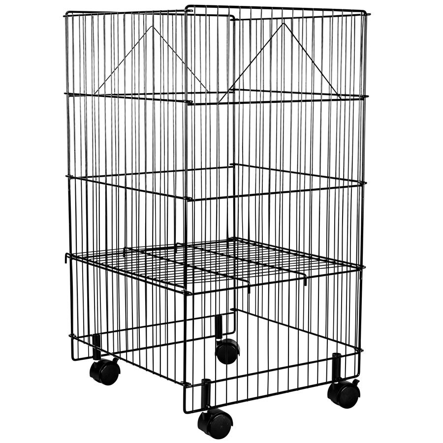 Dump Display Bin Black 30x18x18