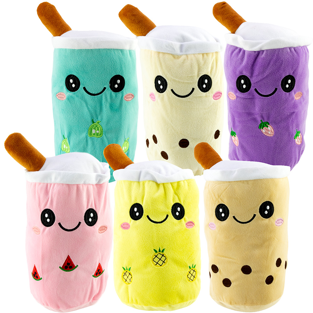 Boba Tea Plush 9in Asst.