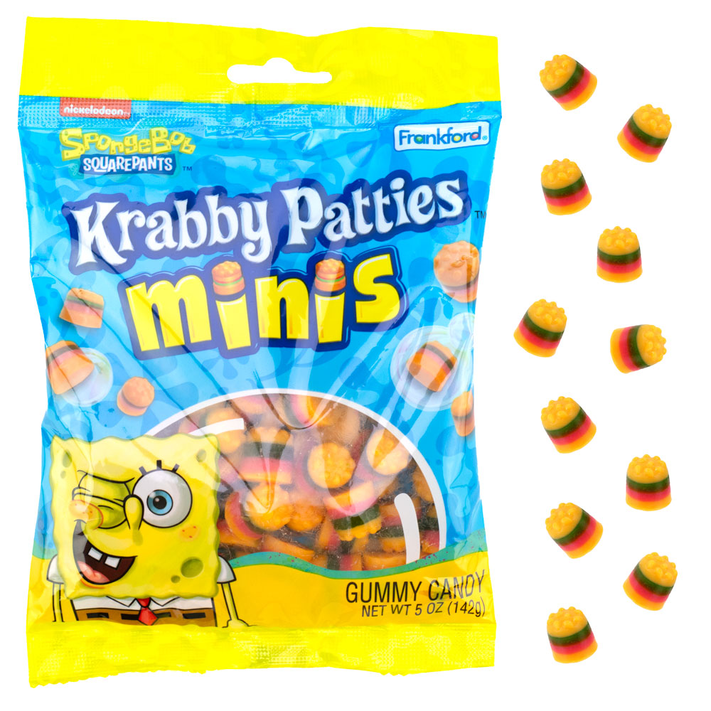 Frankford® Spongebob Krabby Patty Minis Peg Bag (12ct)