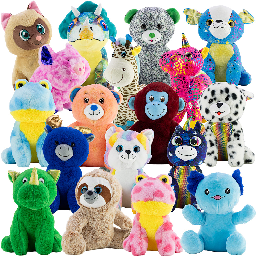Jumbo Generic Plush 12in-14in Mix (40pcs)