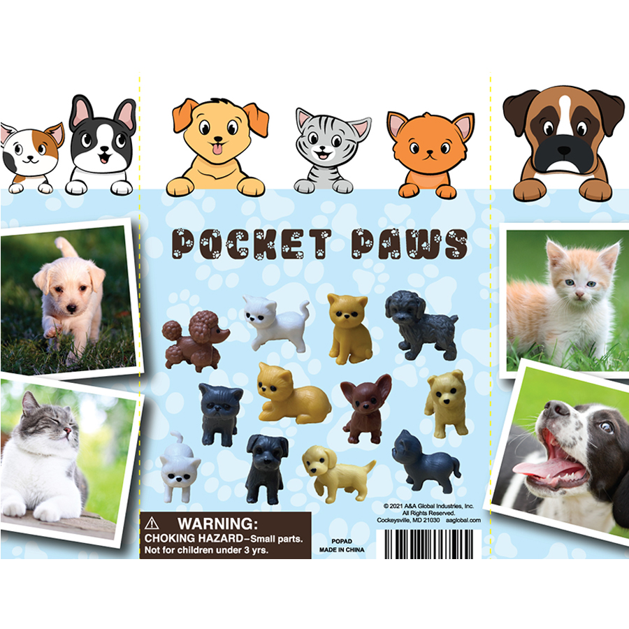 Pocket Paws Display Card