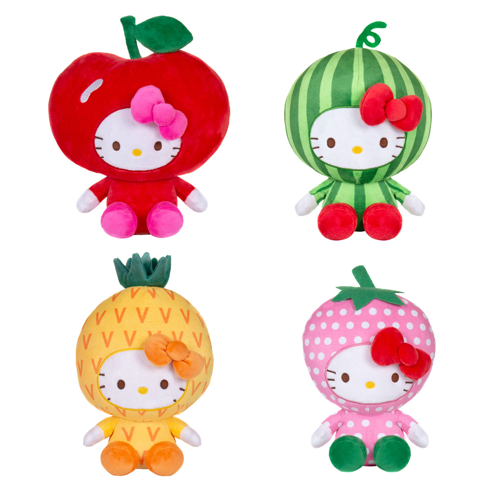 Hello Kitty® Fruit Dress 6in Asst