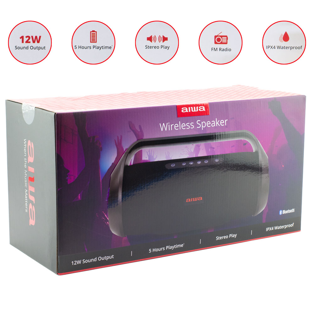 AIWA Wireless Speaker with Handle
