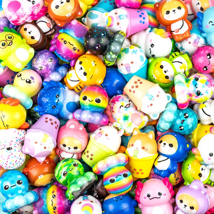 Mini Squishy 1.75in-2.25in $.30avg (400pcs)