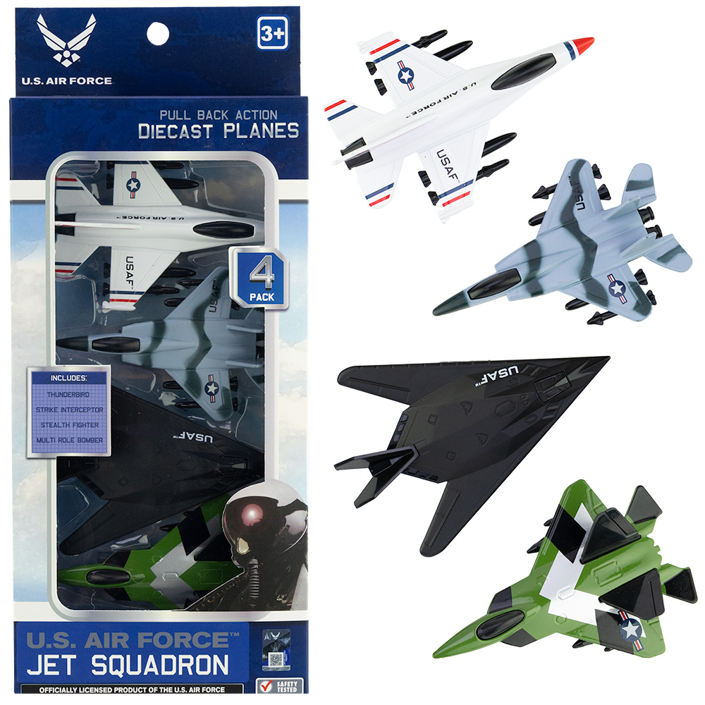 U.S. Air Force Jet Squadron 4pk