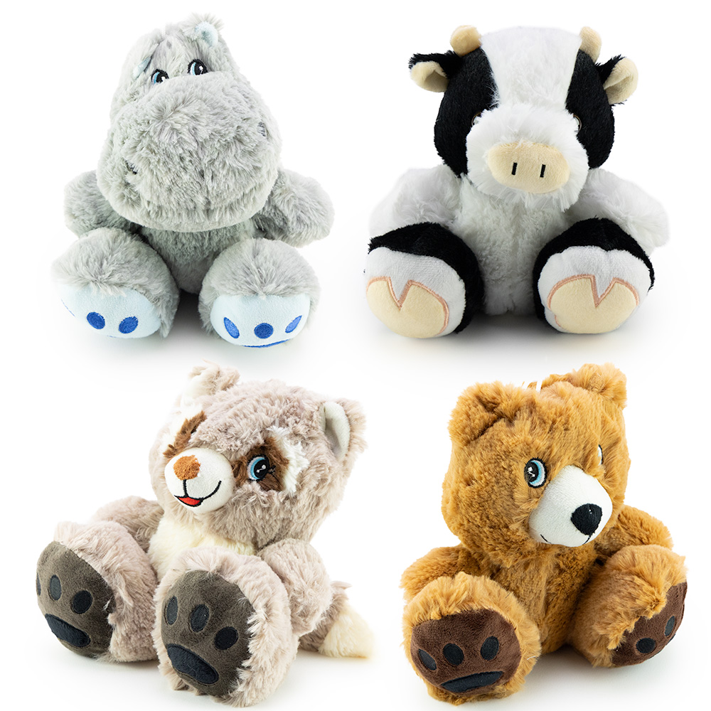 Big Foot Animal Plush 8in Asst