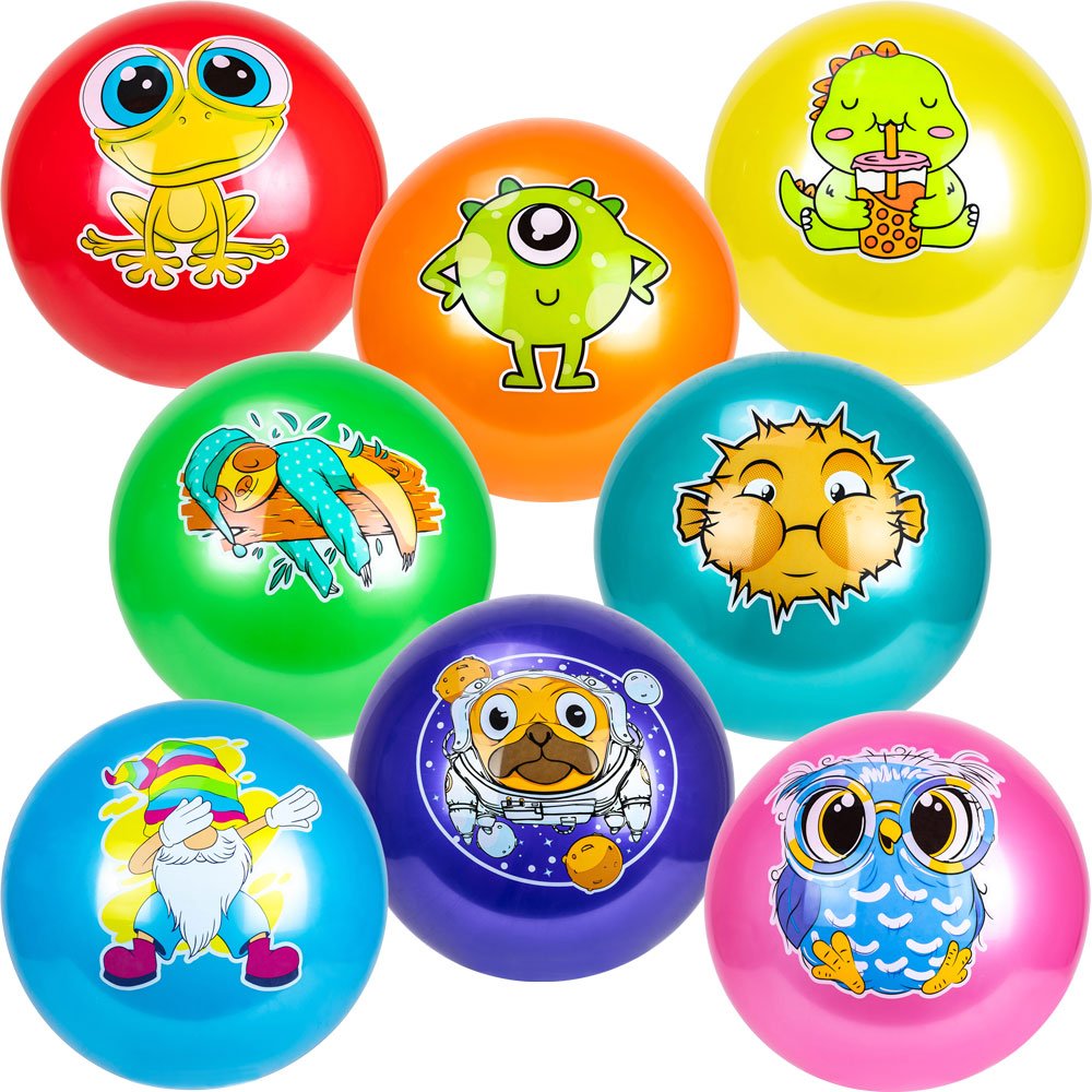 18in Inflatable Vinyl Ball Collection Mix #1 (48pcs)