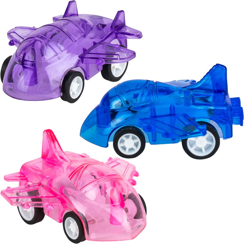 Pullback Airplane 2.5in Asst (24pcs)
