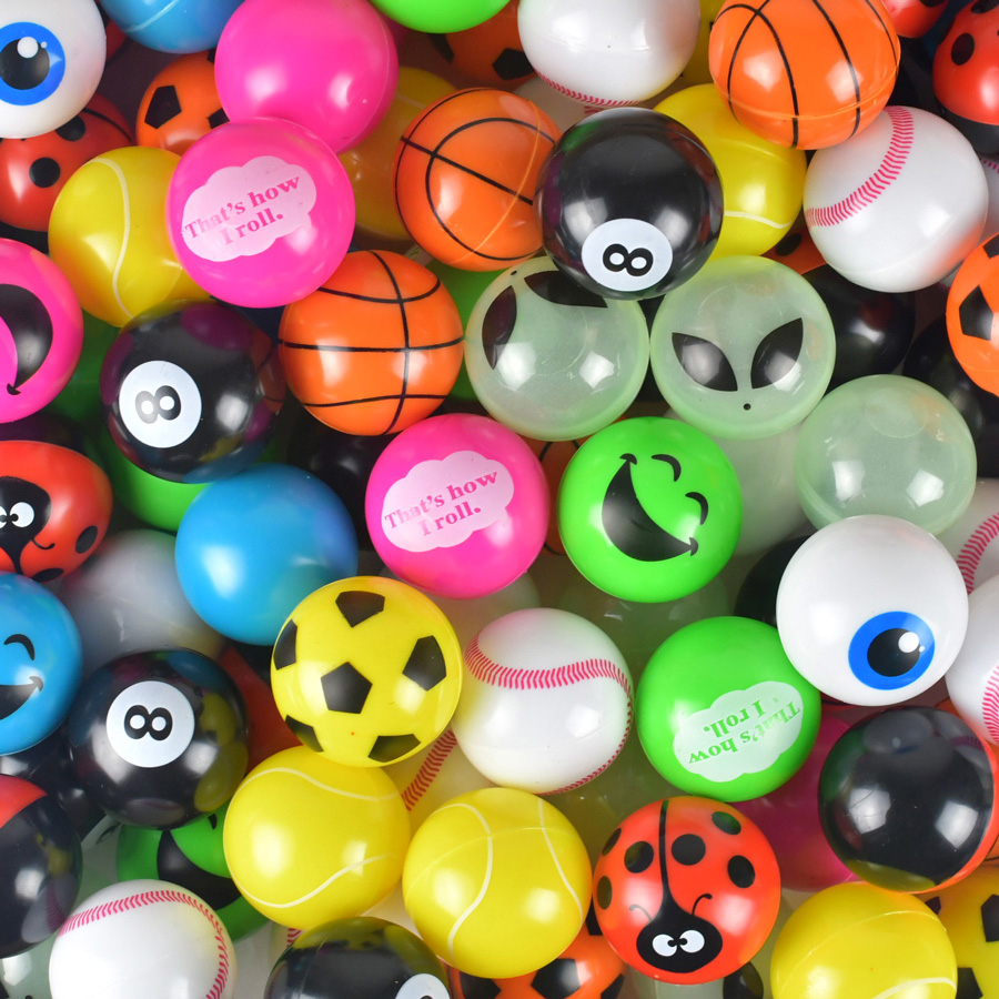 Self Vending 49mm (2in) Plastic Ball Mix (100pcs)