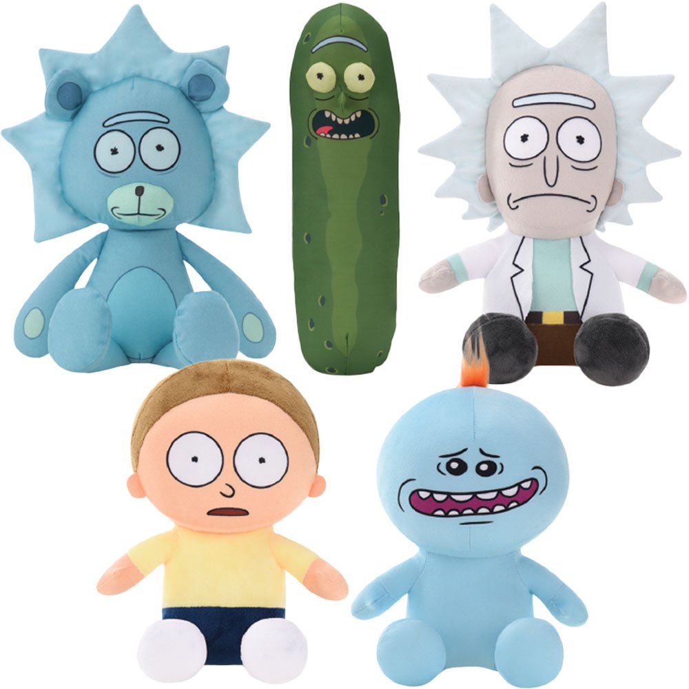 Rick and Morty™ 10in-14in Plush Asst