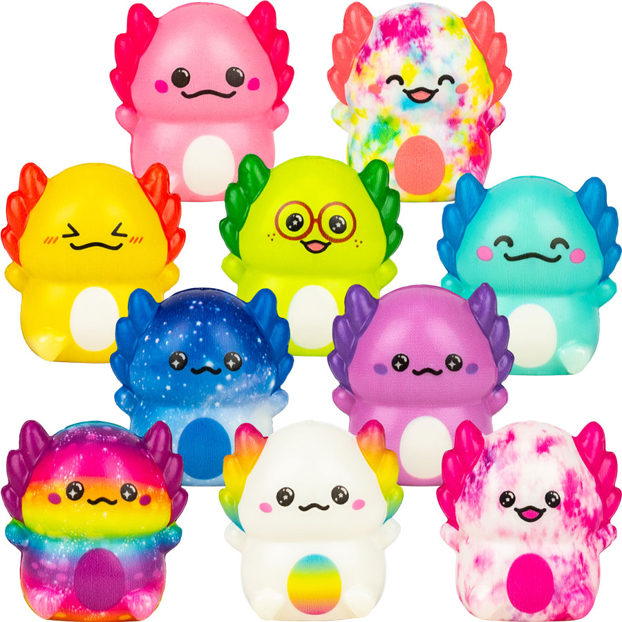 Squishy Axolotl in 2in Capsule (250pcs)