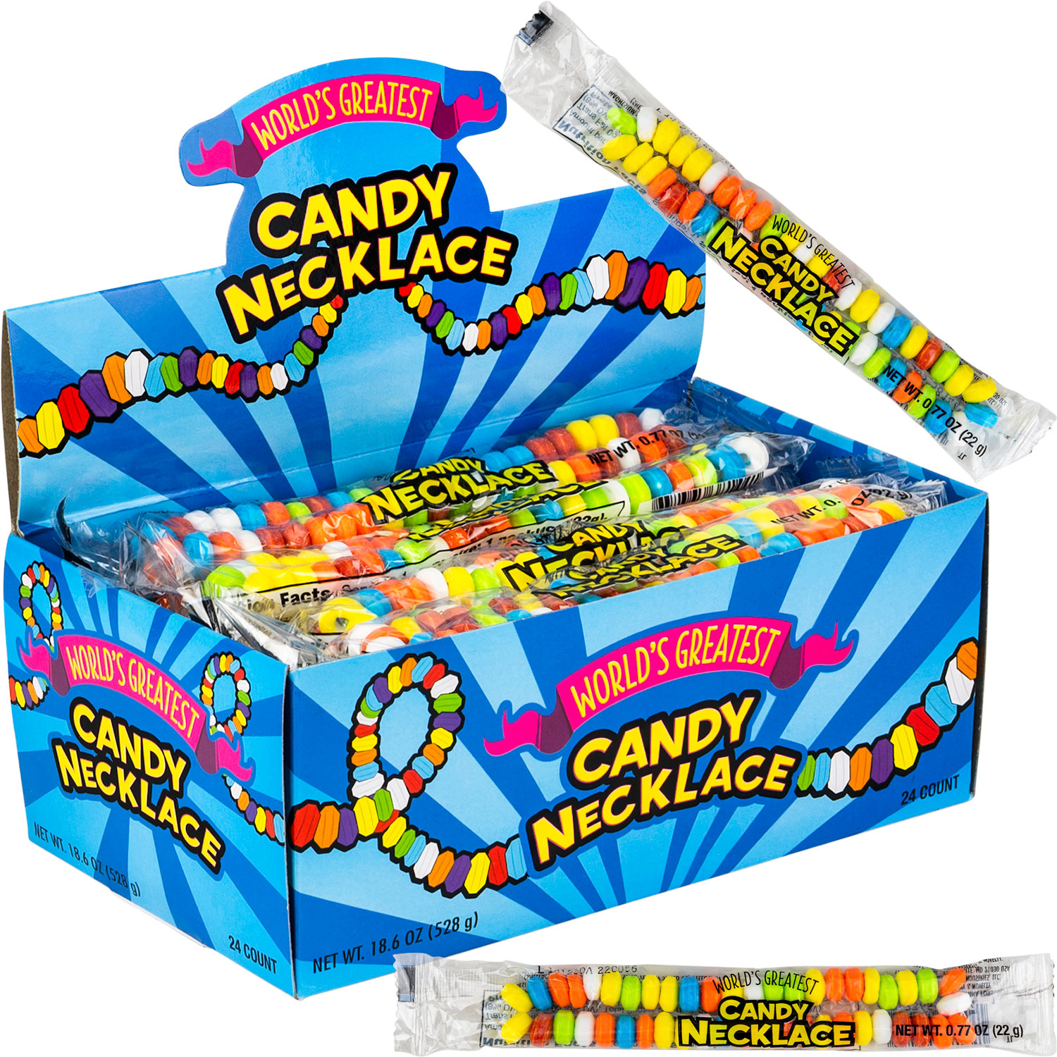 Candy 22g Necklace Display Box (24pcs)