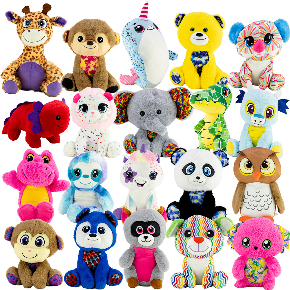 Jumbo Generic Plush 12in-14in Mix (40pcs)