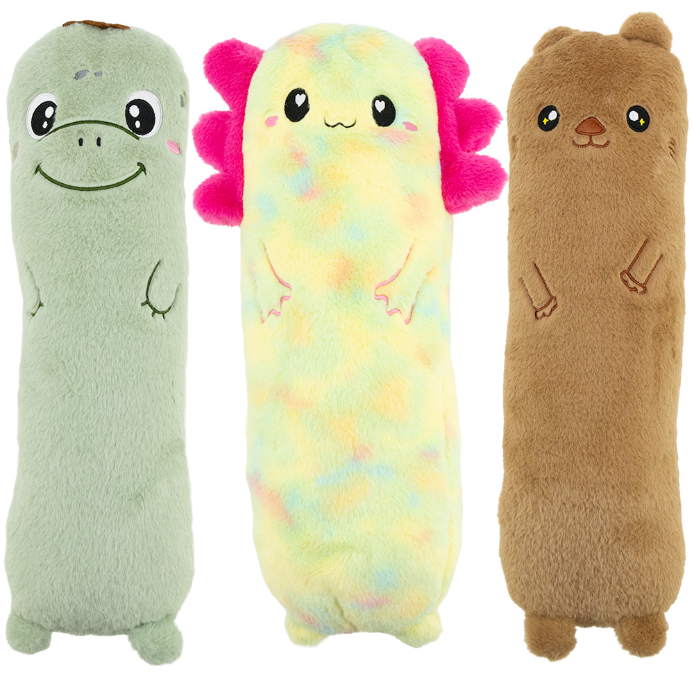 Long Belly 17in Plush Asst