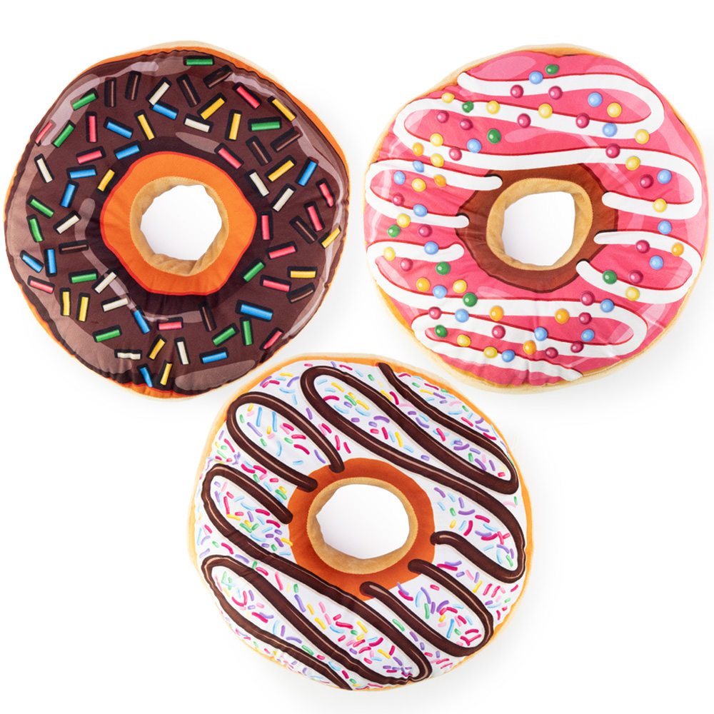 Donut Plush 15.5in Asst