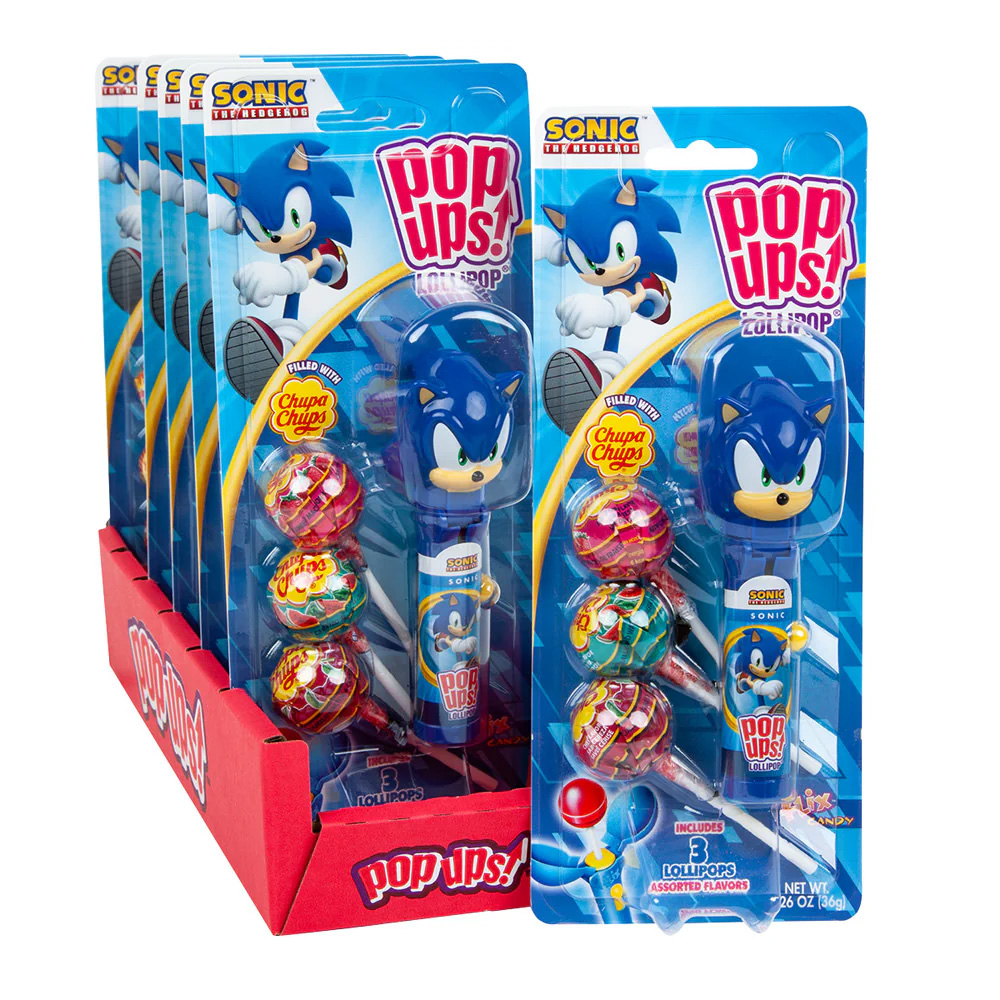 Sonic the Hedgehog™ Pop Ups! Lollipop® (6pcs)