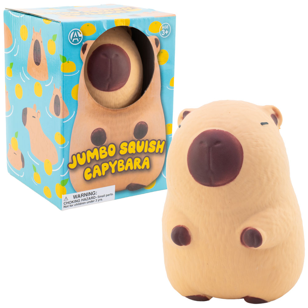 Jumbo Squishy Capybara 4.25in