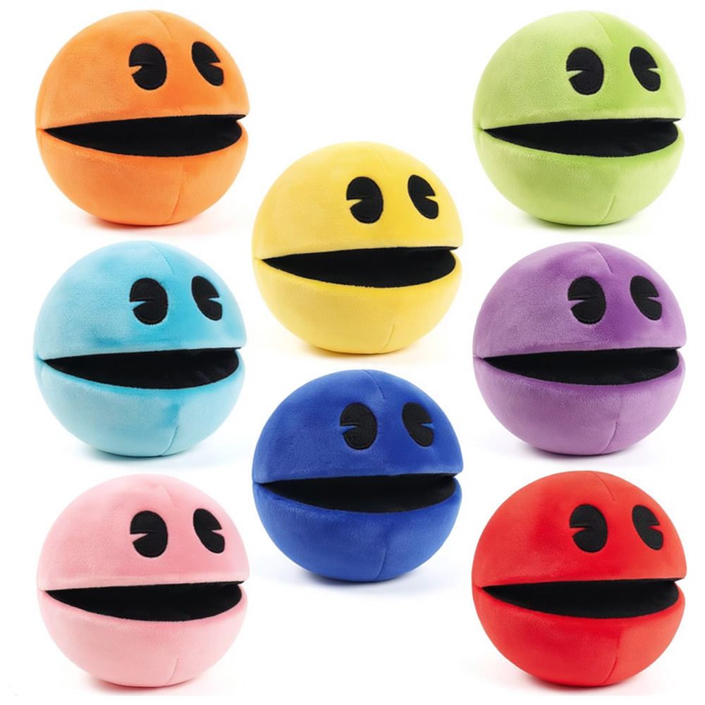 Pac-Man Colors Plush 7in Asst