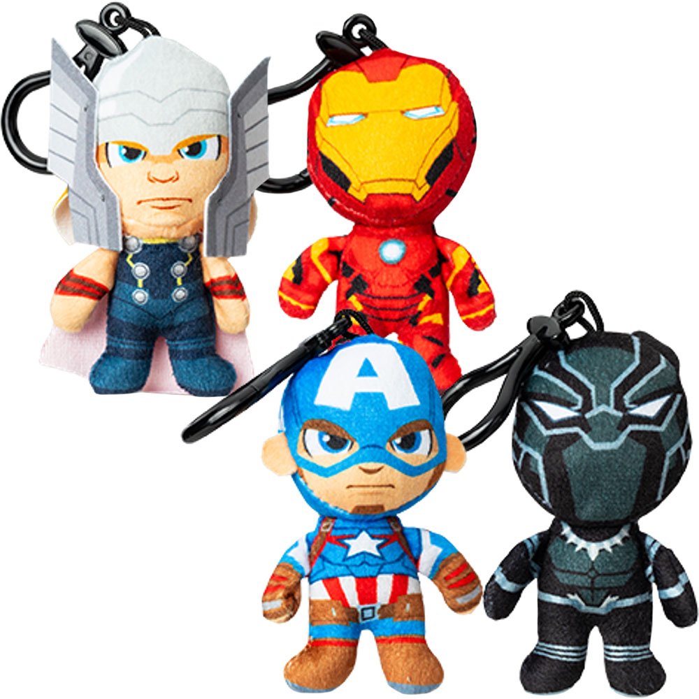 Micro Teenies Avengers™ Keychain Plush 2.5in Asst (36pcs)