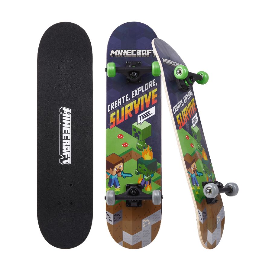 Minecraft Popsicle Skateboard 31in